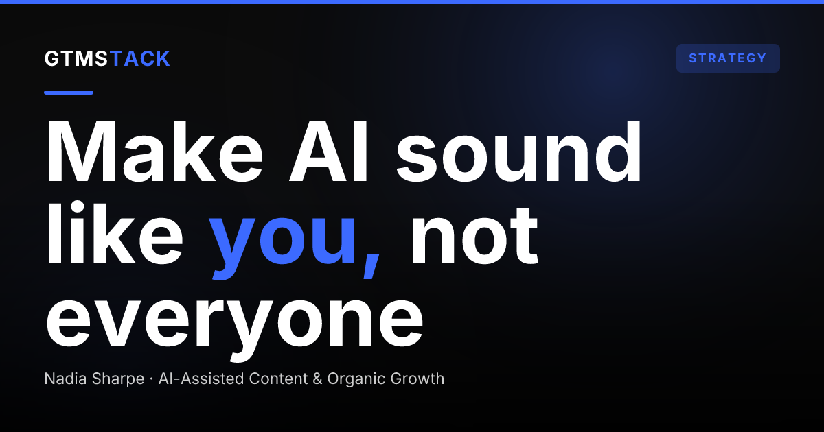 How to Make AI Write in Your Brand Voice