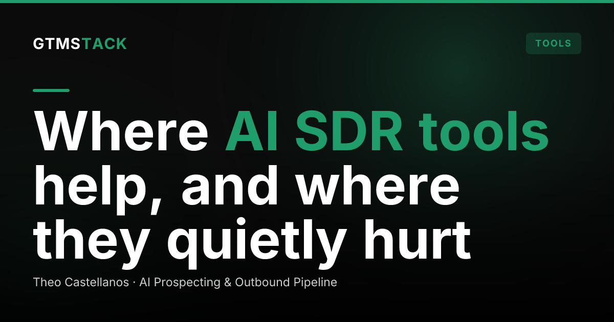 AI SDR Tools Compared: Do They Actually Work?